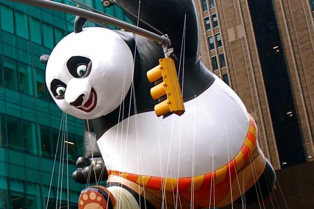 Kung Fu Panda balloon at Macy’s Thanksgiving Day Parade by NYClovesNYC on Flickr